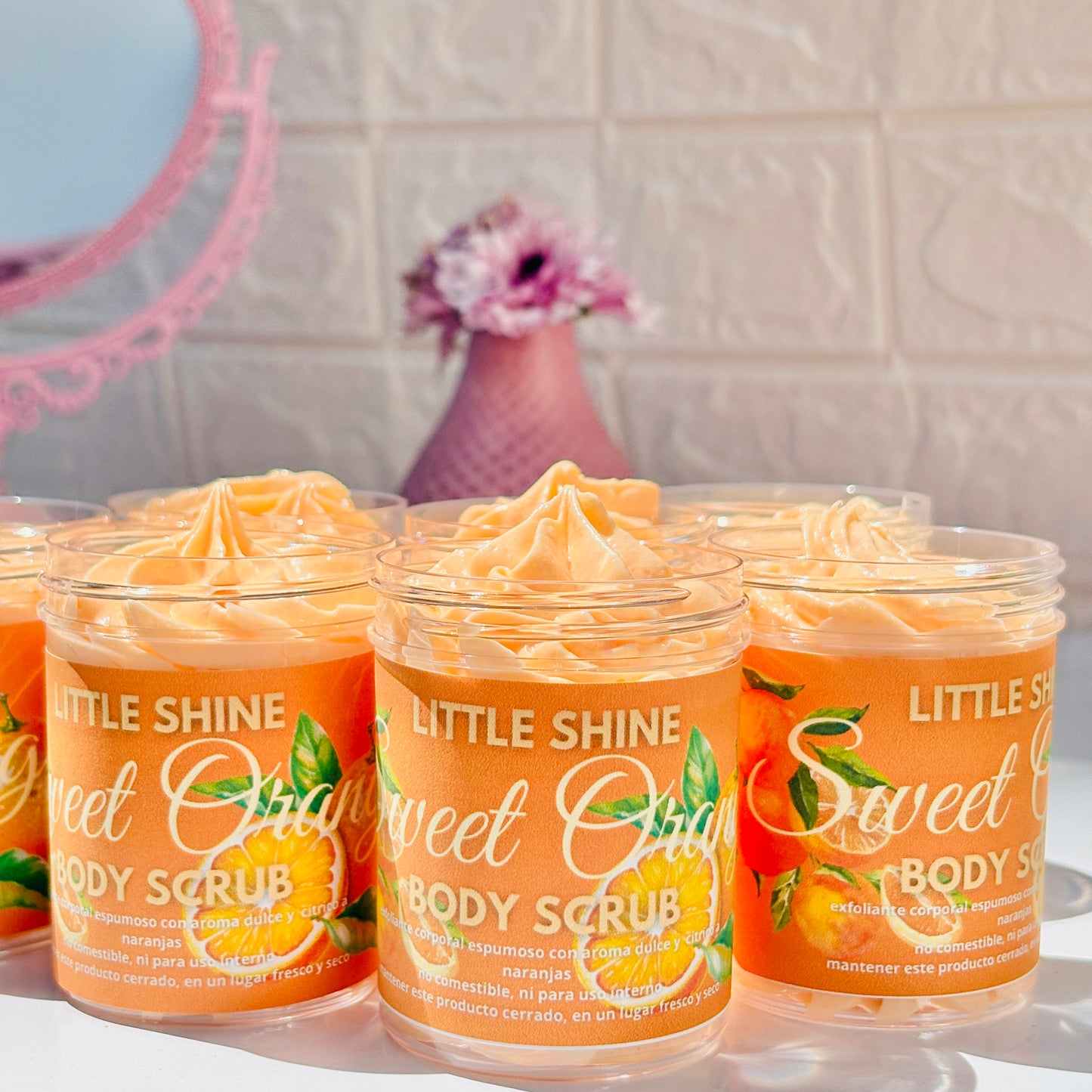 Sweet Orange body scrub (exfoliante corporal aroma a naranja)