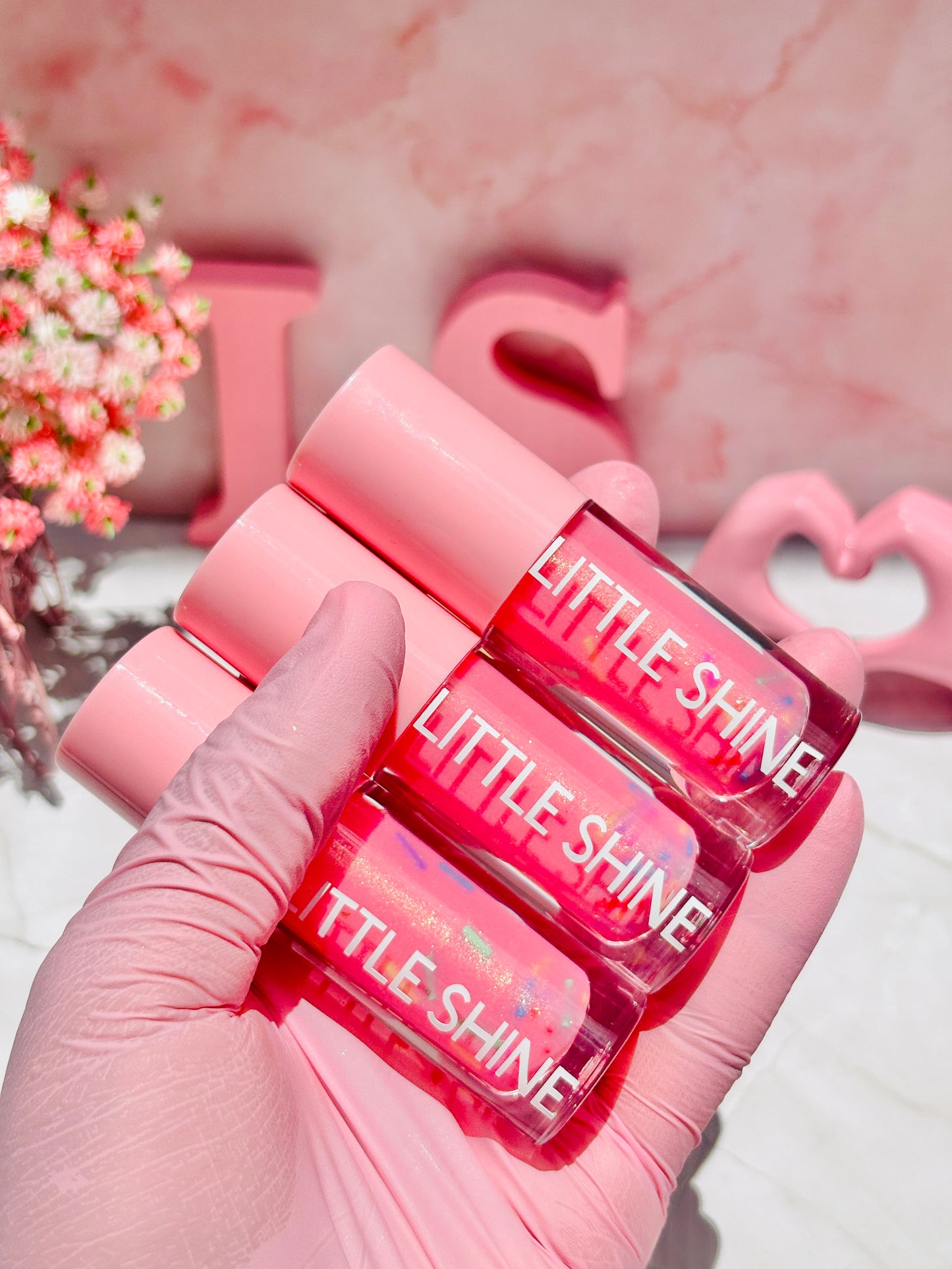 The birthday girl cake lip gloss🩷🎂