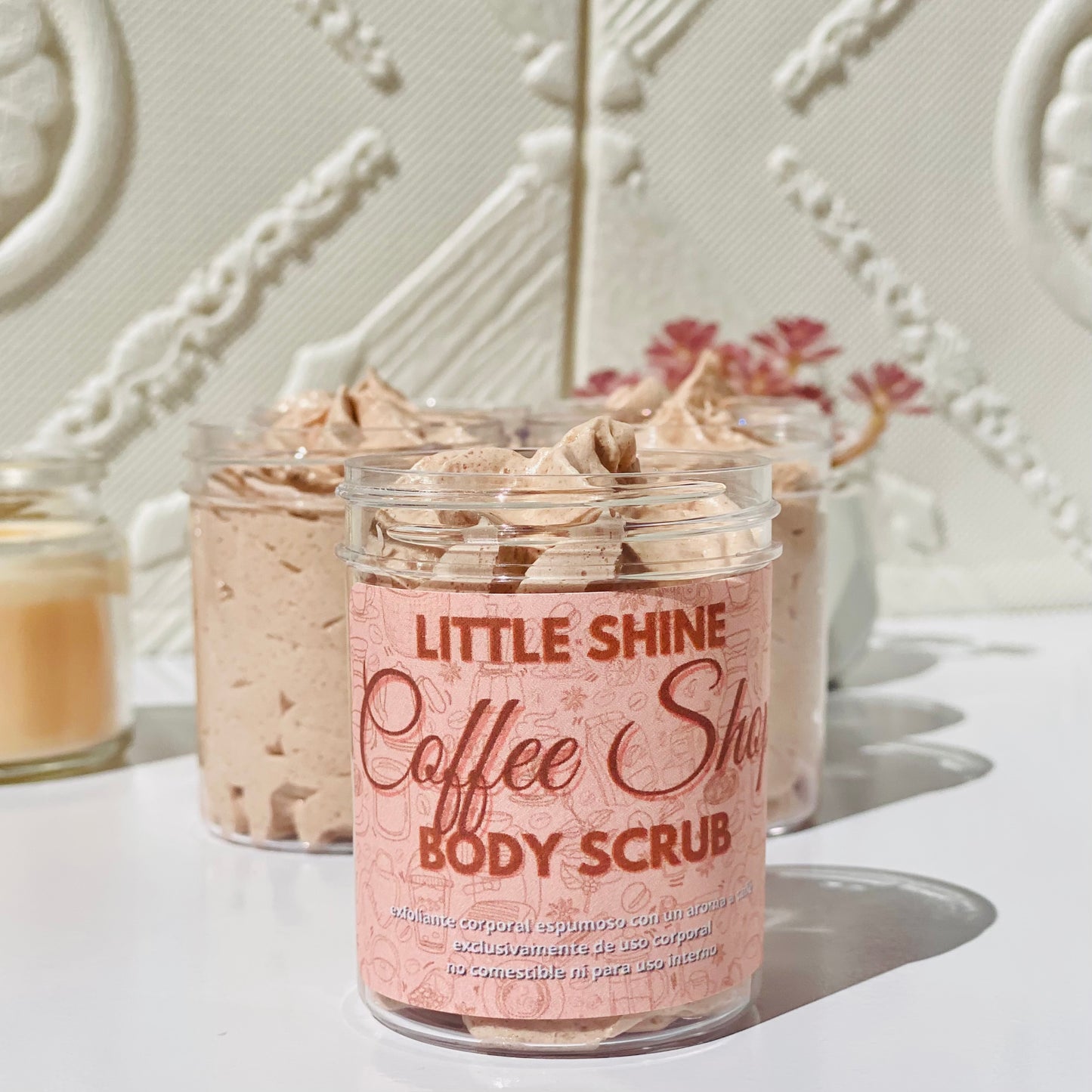 Coffee Shop body scrub (exfoliante corporal aroma a cafe)