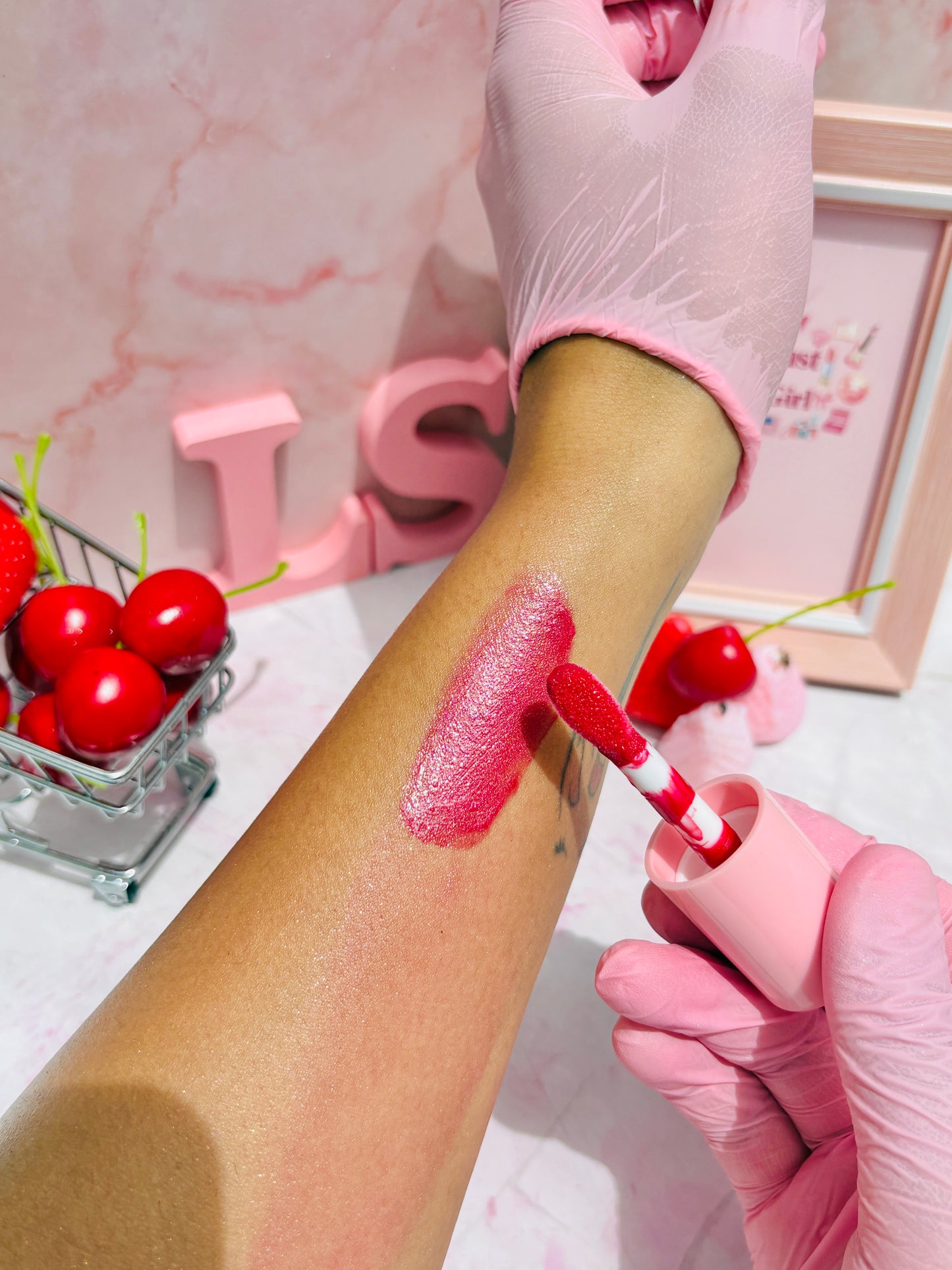 You’re berry sweet lip gloss