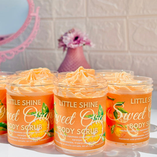 Sweet Orange body scrub (exfoliante corporal aroma a naranja)