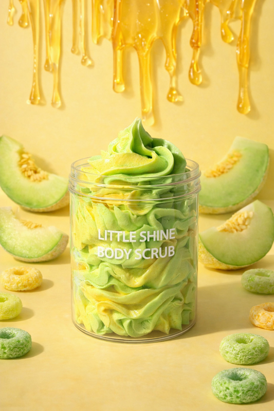 Honey and Melon dew body scrub (gotas de miel de melón)