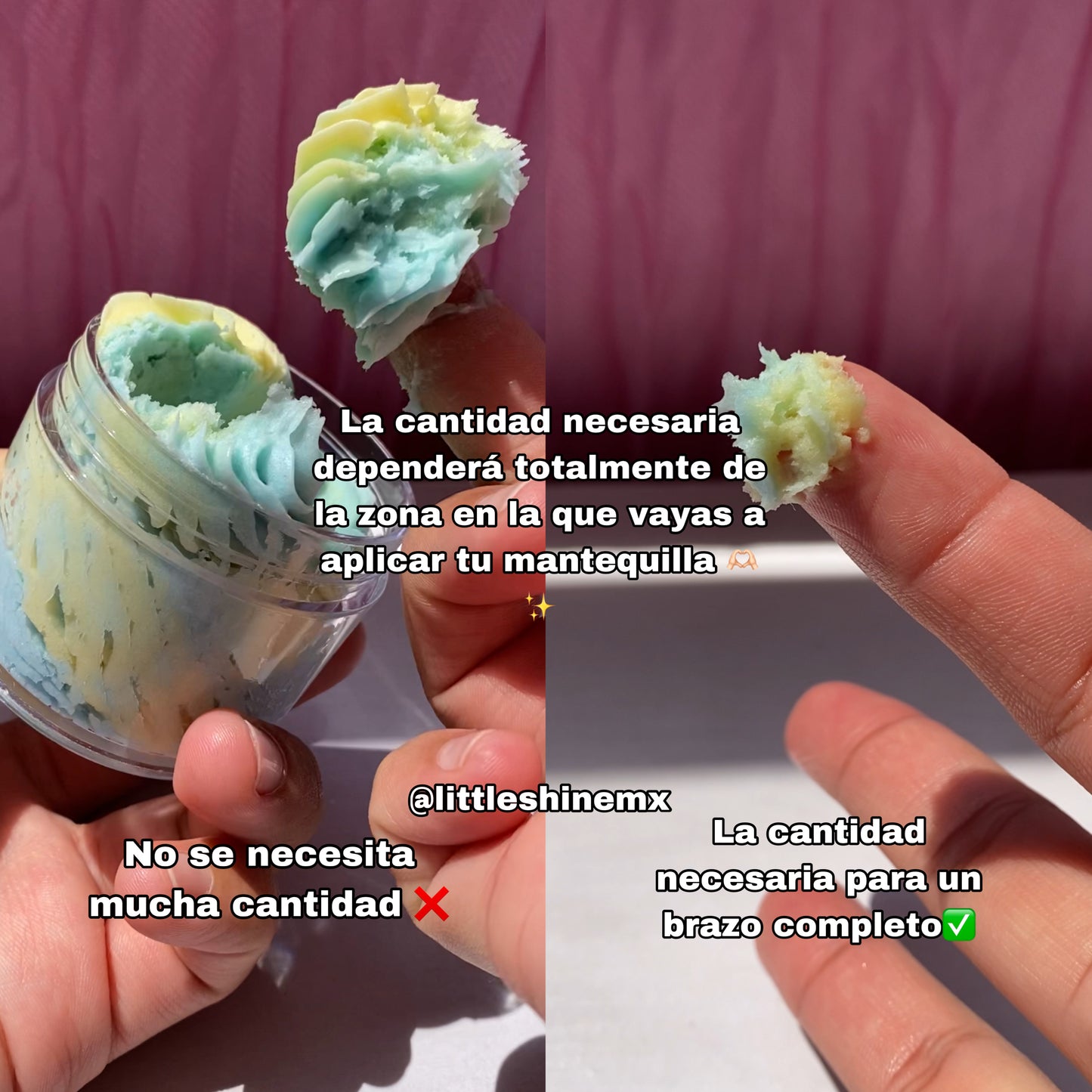 Lemonade Creampie body butter (mantequilla corporal hidratante aroma a pie de limón, con brillos)
