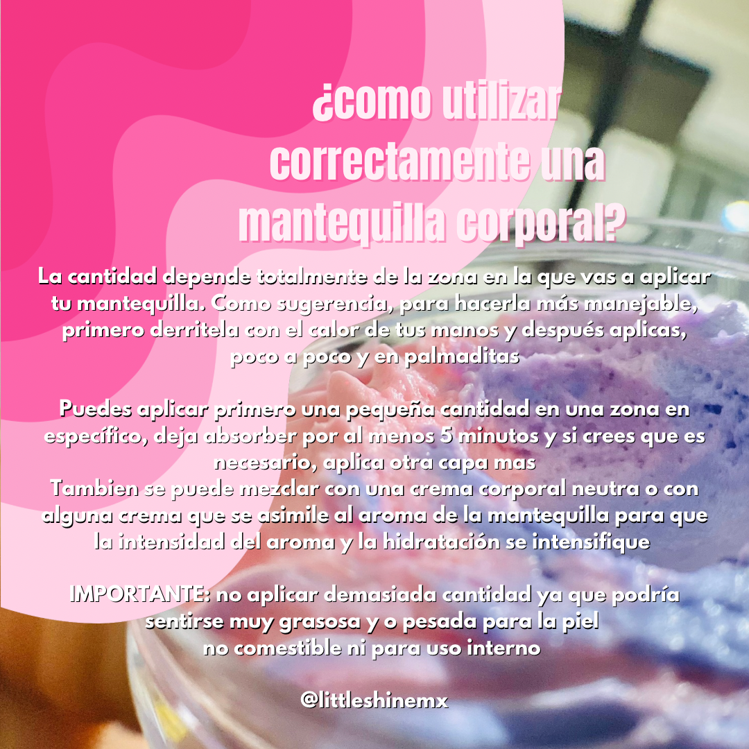 French vanilla body butter (mantequilla corporal aroma a vanilla dulce)